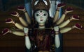 Dcoration of Durga idol