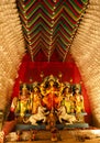 Dcoration of Durga pandel