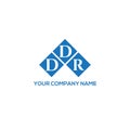 DDR letter logo design on BLACK background. DDR creative initials letter logo concept. DDR letter design