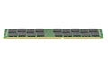 DDR3 memory module isolated on white background