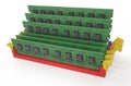 DDR3 memory modules 5 Royalty Free Stock Photo