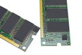 DDR RAM memory module Royalty Free Stock Photo