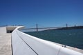 25 de Abril Bridge in Lisbon, Portugal Royalty Free Stock Photo