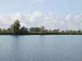 De Biesbosch National Park is one of the largest national parks of the Netherlands and one of the last extensive areas Royalty Free Stock Photo