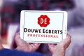 DE, douwe egberts coffee logo Royalty Free Stock Photo