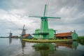 De Gekroonde Poelenburg, De Kat, Windmill De Zoeker windmill and Royalty Free Stock Photo