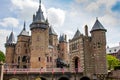 De Haar Castle and the outside walls and gate, Utrecht