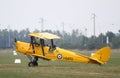 De Havilland DH82 - at La Comina 100 anniversary Royalty Free Stock Photo