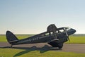 De Havilland Dragon Rapide taxis for takeoff