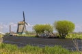 De Kaagmolen windmill near Alkmaar, The Netherlands Royalty Free Stock Photo