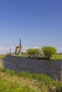De Kaagmolen windmill near Alkmaar, The Netherlands Royalty Free Stock Photo