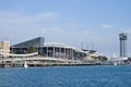 De la Fusta Pier at Barcelona, Spain Royalty Free Stock Photo