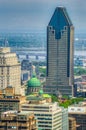 The 1000 de la Gauchetiere building in Montreal, Canada