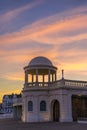 The De La Warr Pavilion Sunset Royalty Free Stock Photo