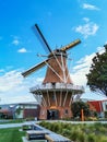 De Molen Dutch windmill in New Zealand Royalty Free Stock Photo