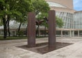 `De Musica` by Eduardo Chillida located at the Meyerson Symphony Center in downtown Dallas, Texas
