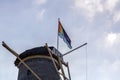 De Noord is a windmill located in Schiedam, the Netherlands