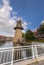 De Noord is a windmill located in Schiedam, the Netherlands