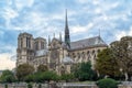 De Paris Notre Dame Cathedral in Paris. France Royalty Free Stock Photo