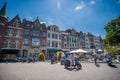 DE PLAATS SQUARE IN DEN HAAG Royalty Free Stock Photo