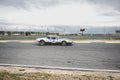 De Tomaso Pantera in a classic car race at the Jarama circuit Royalty Free Stock Photo