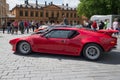 De Tomaso Pantera GTS at the parade of sports cars in Turku, Finland