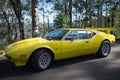 De Tomaso Pantera Vintage Car Royalty Free Stock Photo