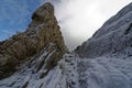 The snowy and mysterious Osqueta pass.