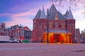 De Waag building in Amsterdam the Netherlands Royalty Free Stock Photo