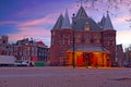 De Waag building in Amsterdam the Netherlands Royalty Free Stock Photo