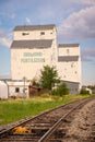 De Winton Grain Elevators Royalty Free Stock Photo