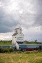 De Winton Grain Elevators Royalty Free Stock Photo