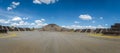 Dead Avenue and Moon Pyramid at Teotihuacan Ruins - Mexico City, City Royalty Free Stock Photo