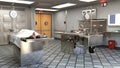 Autopsy, Morgue, Examiner Operating Room Royalty Free Stock Photo