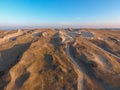 Dead Dunes in Neringa, Lithuania Royalty Free Stock Photo