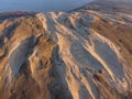 Dead Dunes in Neringa, Lithuania Royalty Free Stock Photo