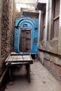 Dead-end Alley Door India Royalty Free Stock Photo