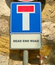 Dead End Road sign Royalty Free Stock Photo