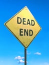 Dead End road sign Royalty Free Stock Photo