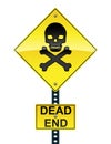 Dead end sign