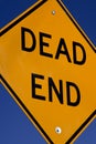 Dead End Sign Royalty Free Stock Photo