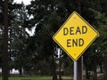 Dead End Sign Royalty Free Stock Photo
