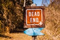 Dead End sign