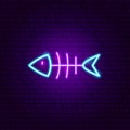 Dead Fish Neon Sign