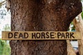 Dead Horse Park Signage