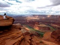 Dead Horse Point overlook Royalty Free Stock Photo