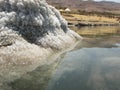 Dead Sea beach Royalty Free Stock Photo