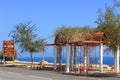 Dead Sea, beach Ein Gedi, Israel Royalty Free Stock Photo