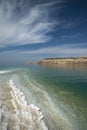 Dead Sea coastline view