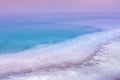 Dead sea in the early morning Royalty Free Stock Photo